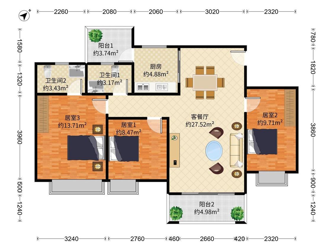 整租·汇豪新天地