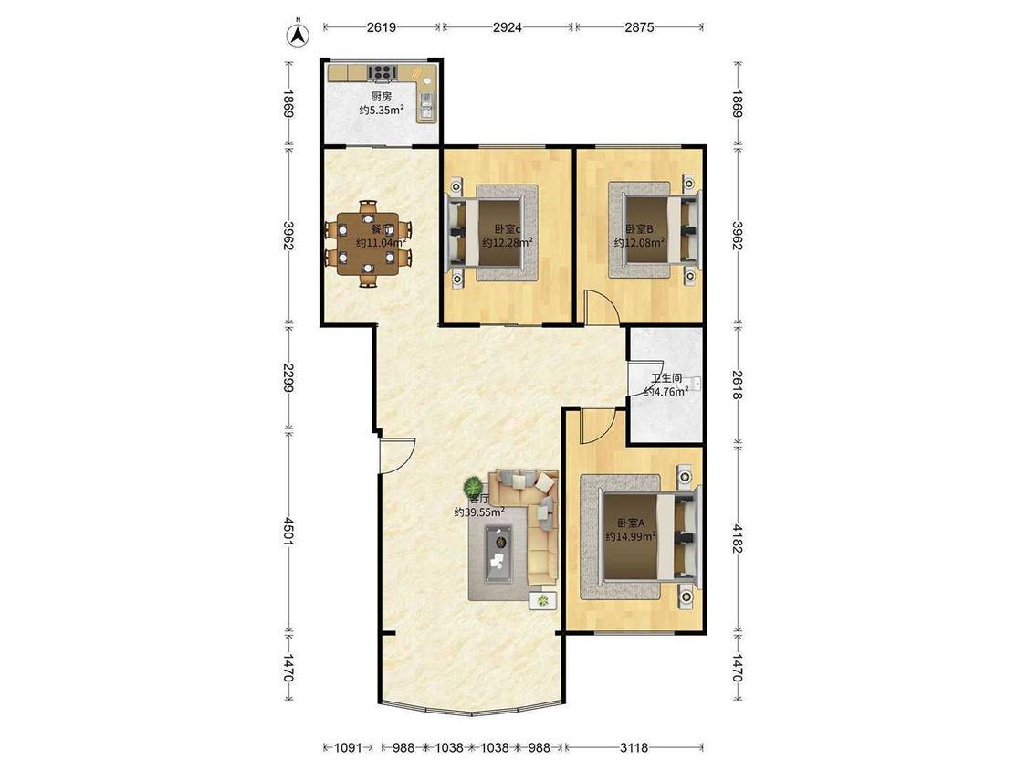 整租·天兴新家园