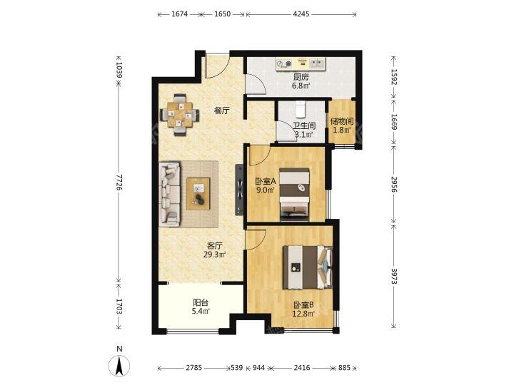 整租·宝管同馨苑