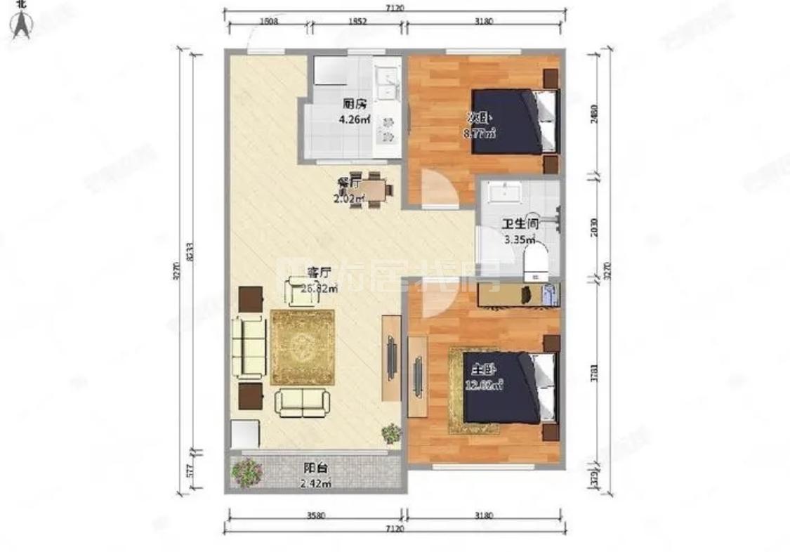 整租·首成鼎尚名都