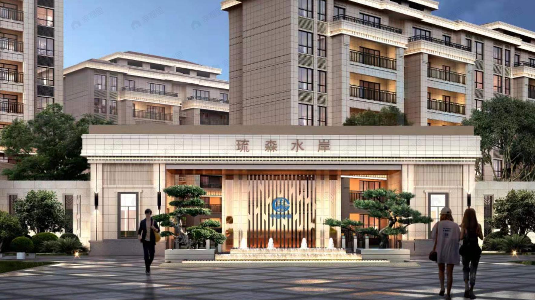 中铁琉森水岸效果图
