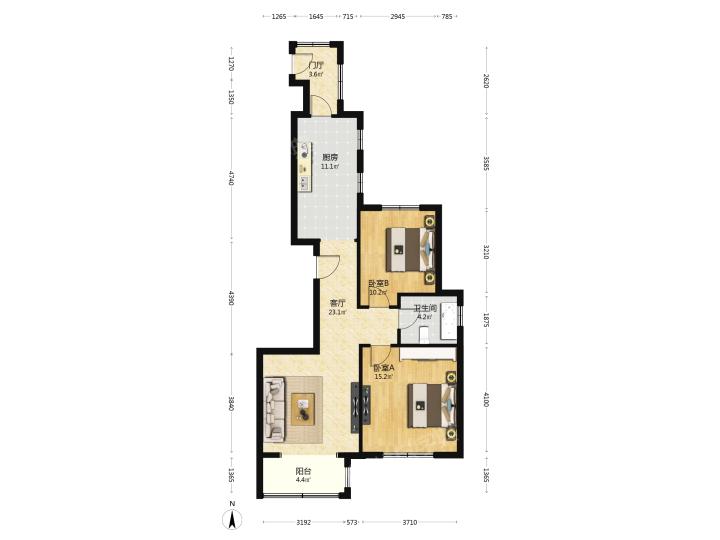 整租·滨海丰园