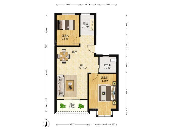 整租·祥和花园(西区)