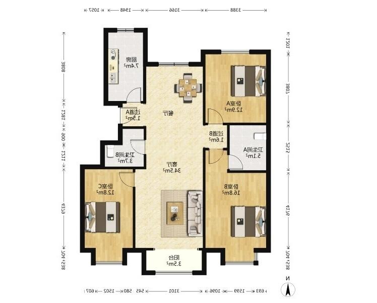 整租·山语城(二区)