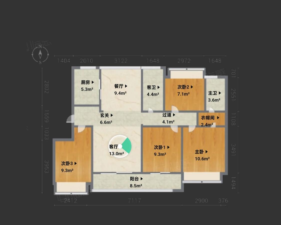 整租·绿城杨柳郡(鸣柳苑)