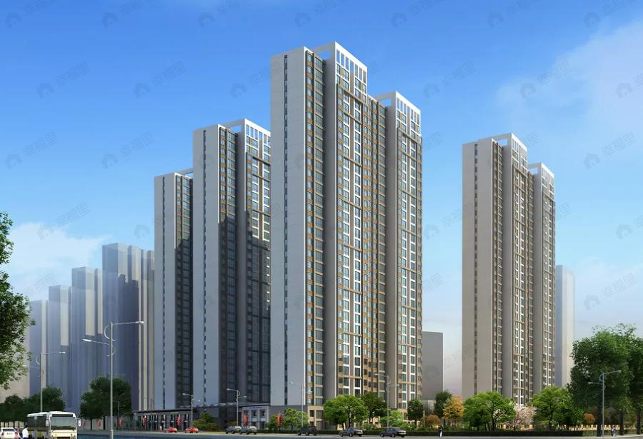 轨道城市曙光效果图