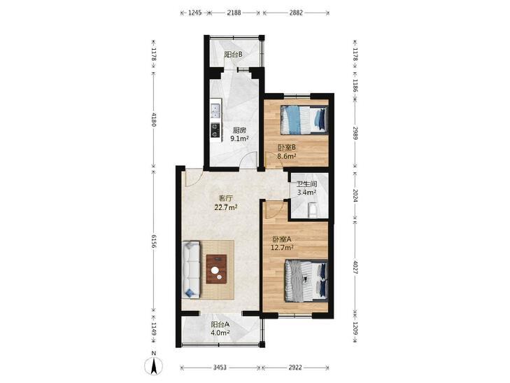 整租·北潞冠家园