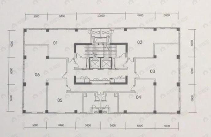 1室建面76平户型图