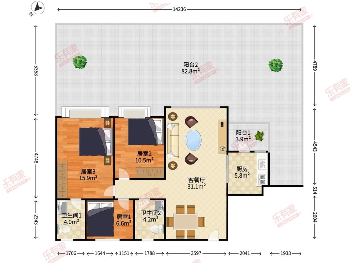整租·誉港湾花园