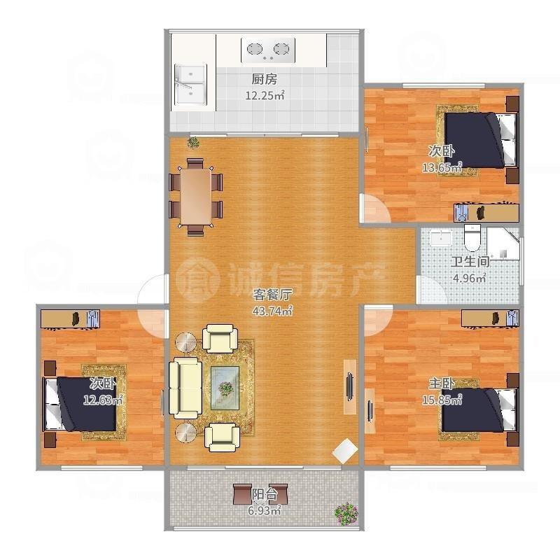 整租·新都市华庭西区