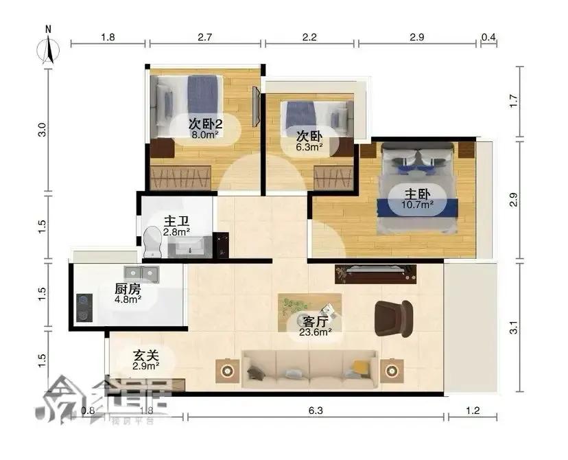 整租·江海保利大都汇