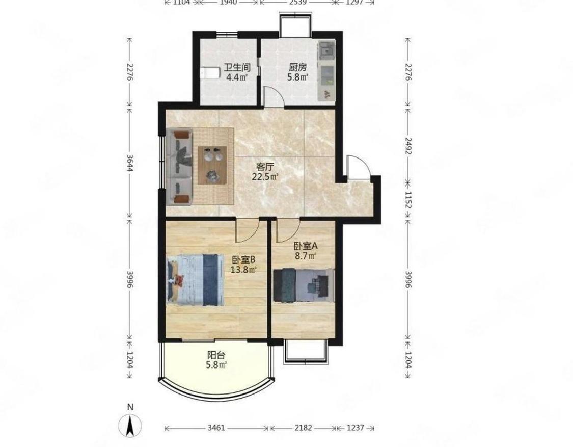整租·永欣新寓文竹苑