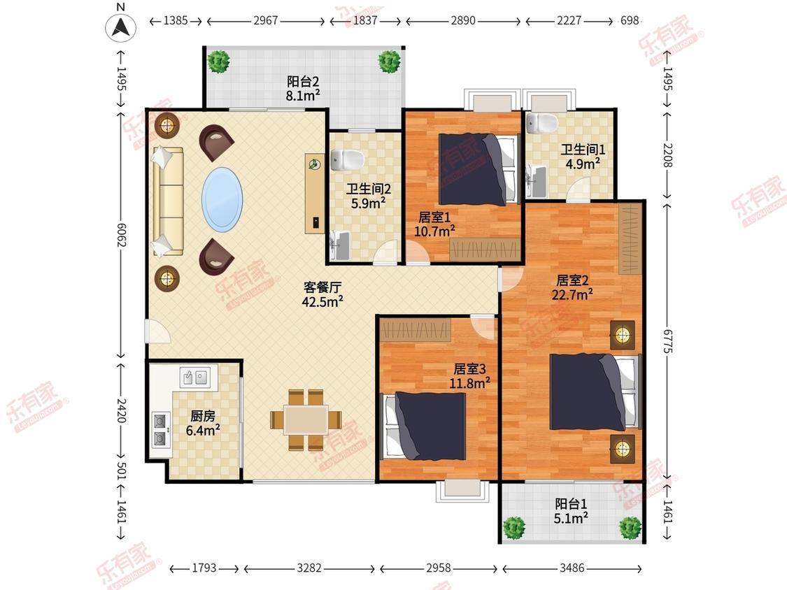 整租·金迪星苑