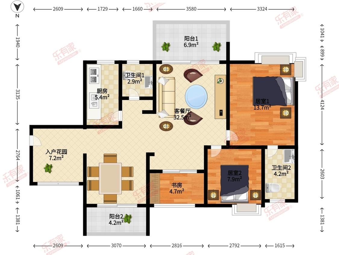 整租·水木年华