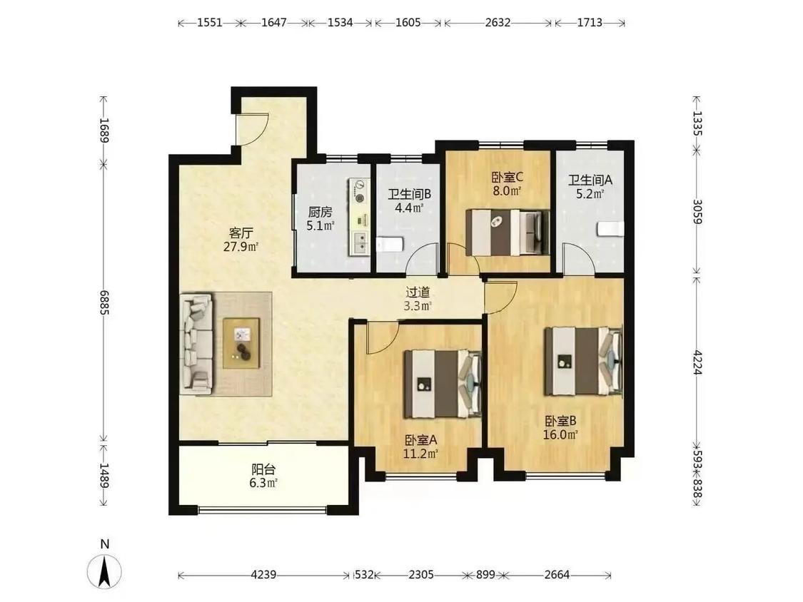 整租·禹洲吉庆里