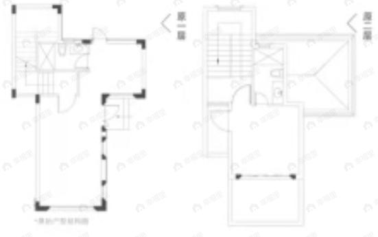 2室2厅2卫建面93平户型图