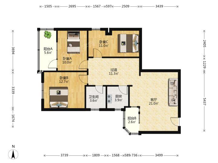 整租·玉带大厦