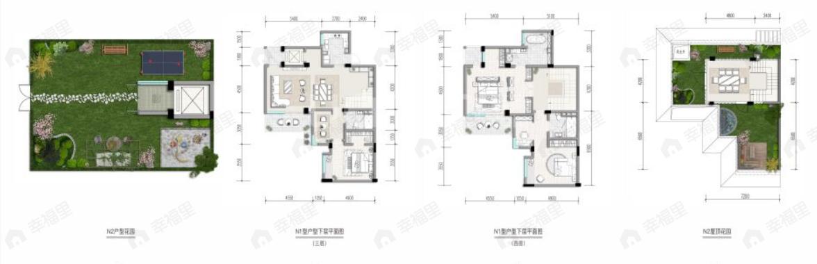 中粮武侯瑞府3室2厅2卫户型图