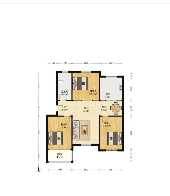 整租·黄海小区(南区)