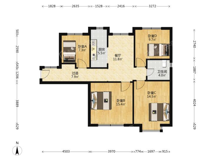 整租·路劲太阳城(金旭园)