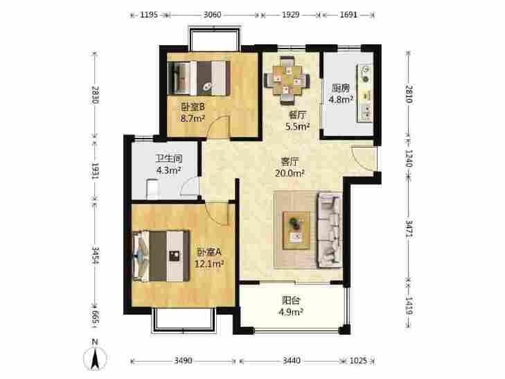 整租·永泰花苑