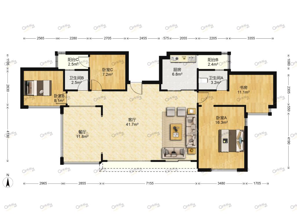 整租·新世纪花园