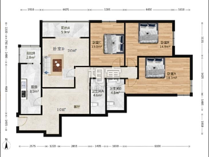 合租·新荣家园