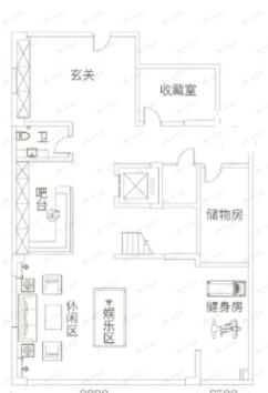 子君山麓城10室4厅7卫户型图