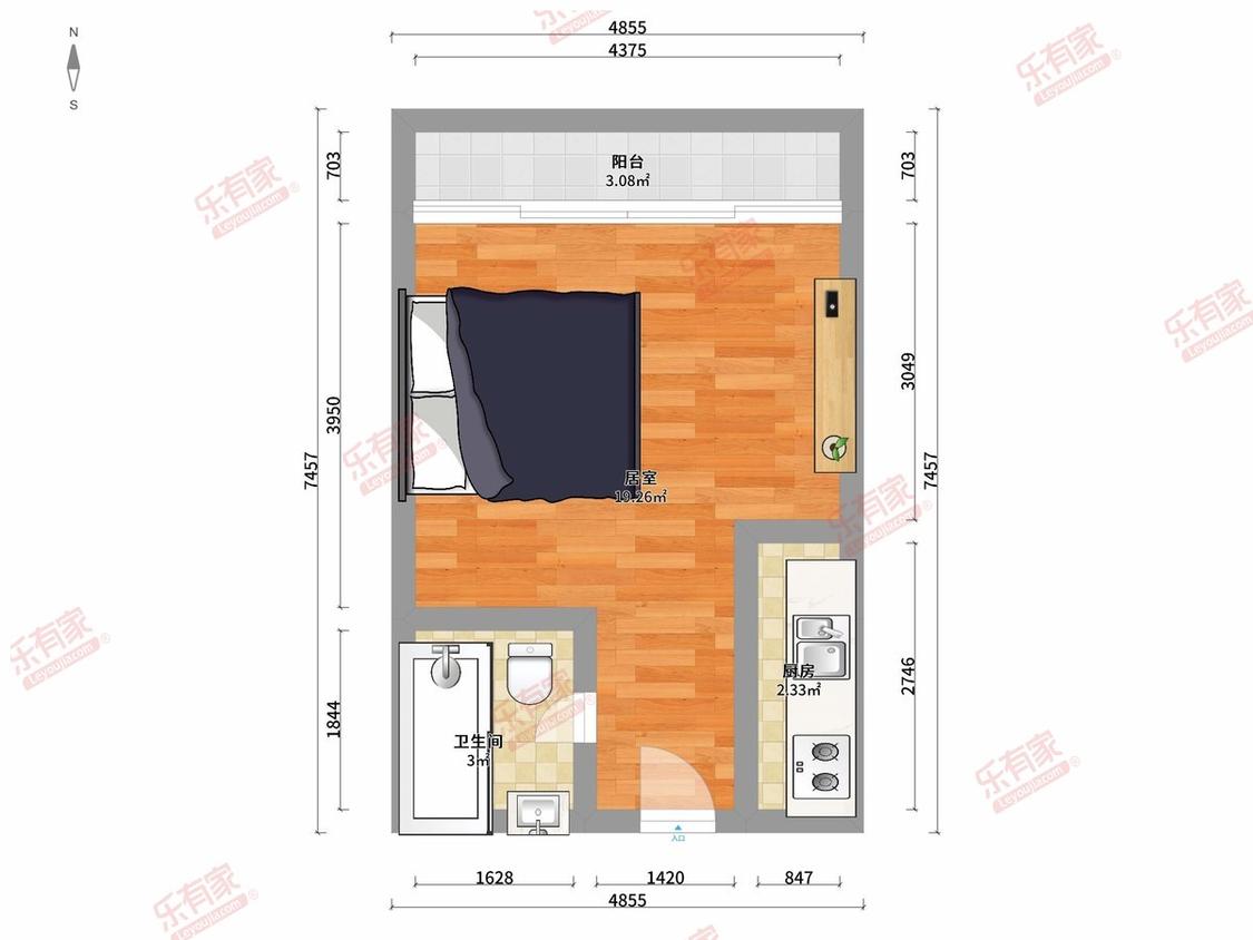 整租·越秀滨江盛悦