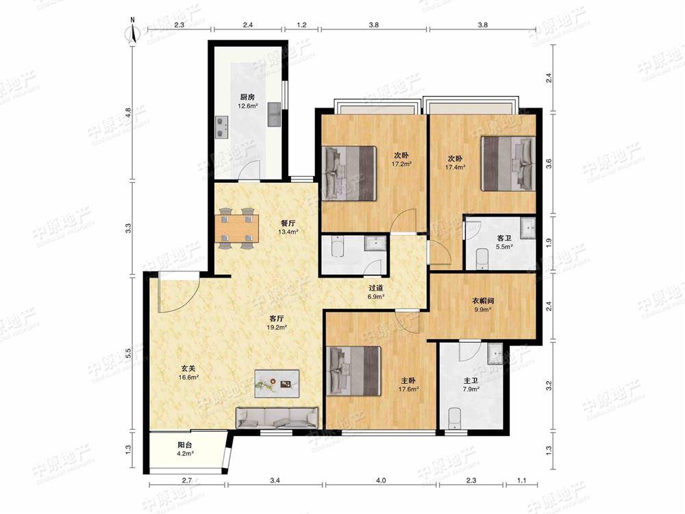 整租·中粮海景壹号