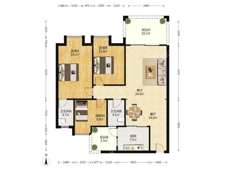 整租·君临海岸