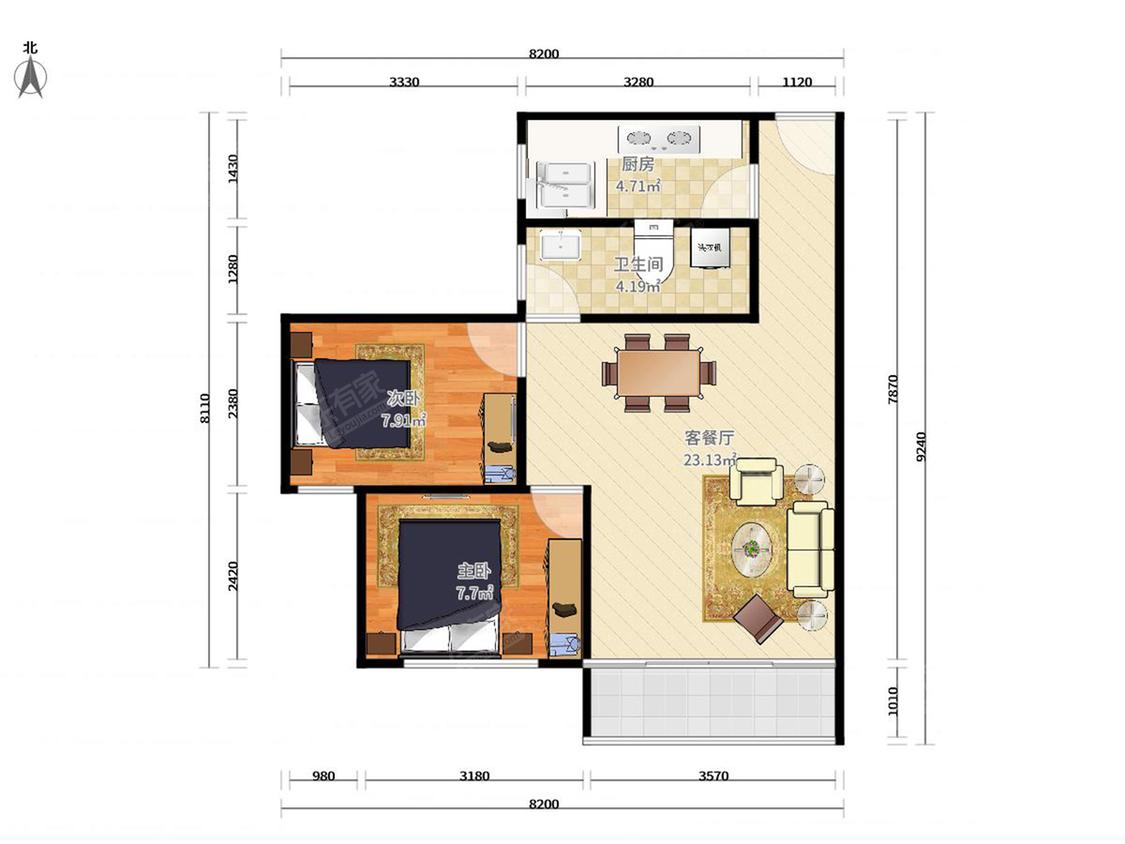 整租·园岭新村