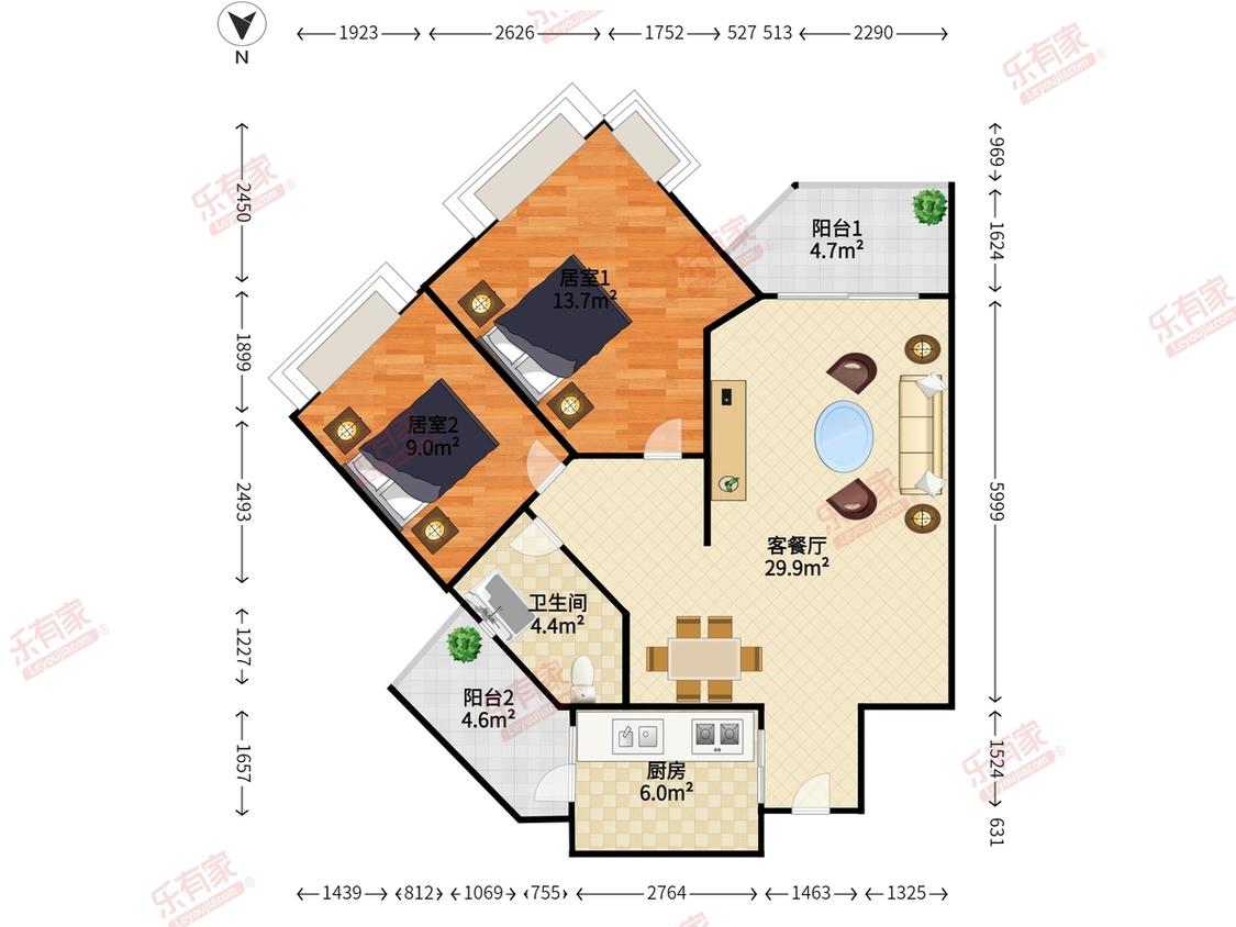 整租·凯茵新城(雅湖居)