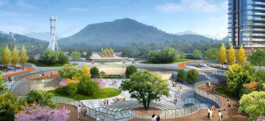 山水龙城山湖郡效果图