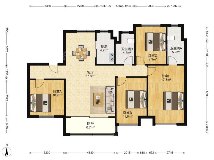 整租·碧桂园南浔公馆