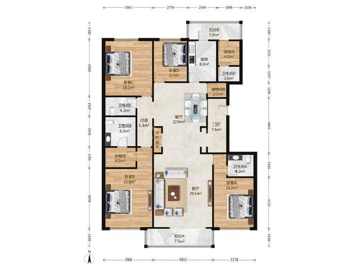 整租·金融世家