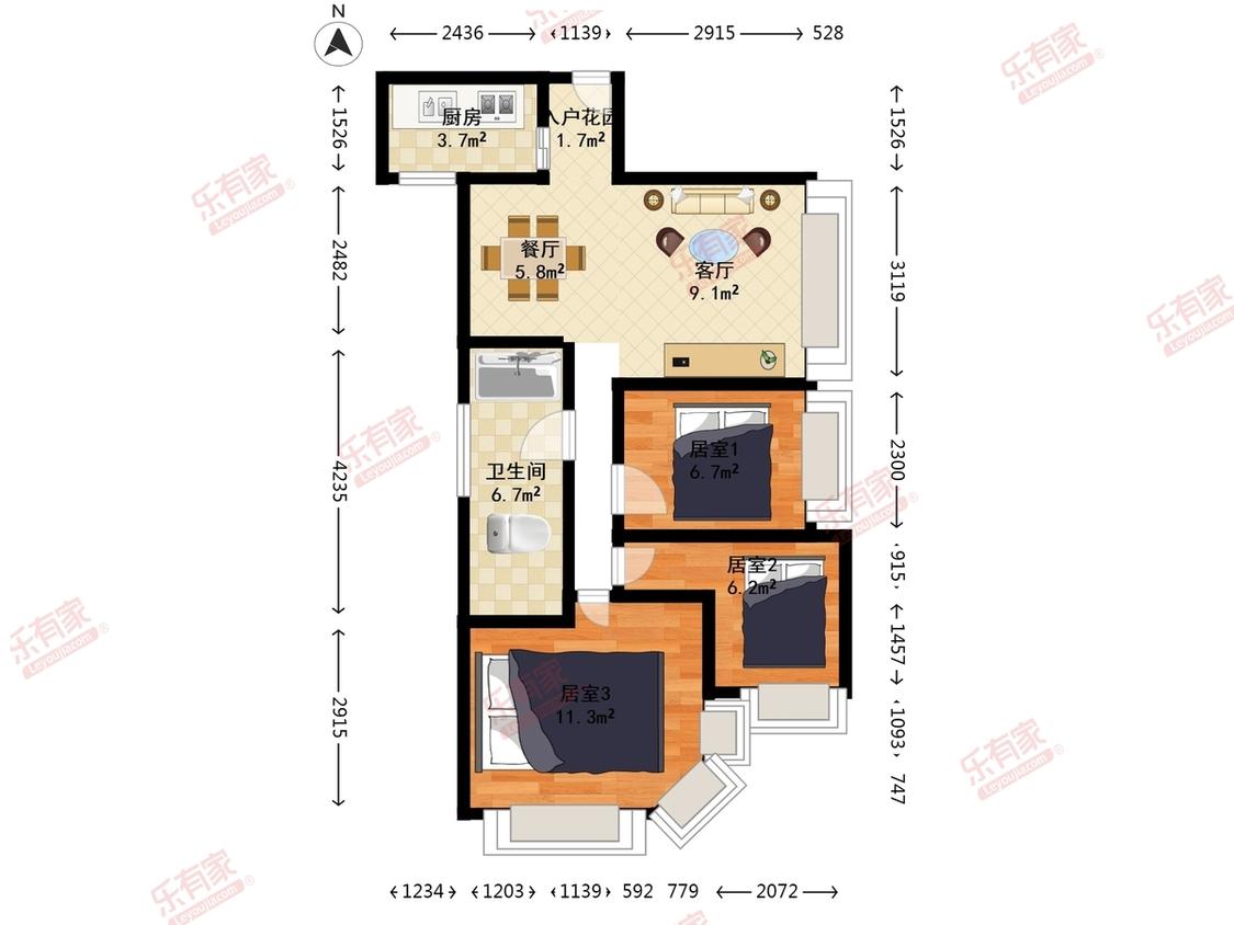 整租·雍翠华府