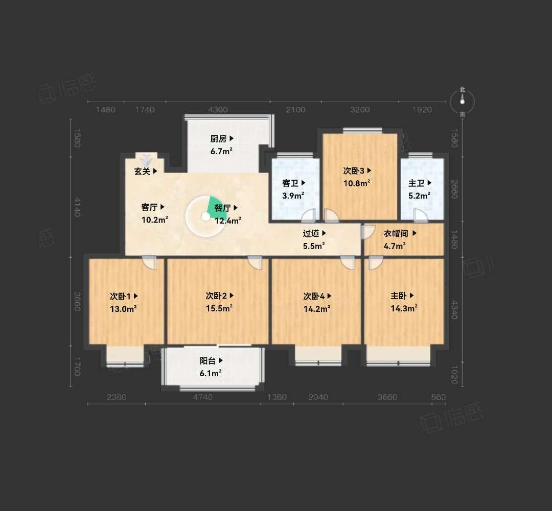 整租·中国铁建青秀澜湾