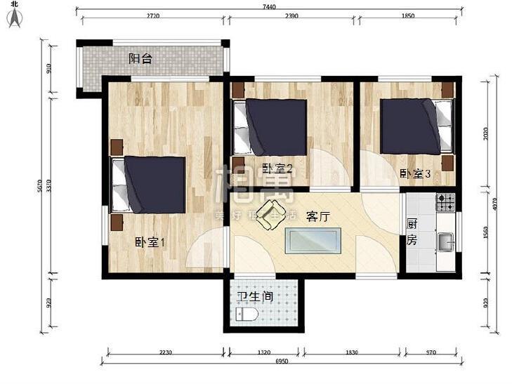 合租·樱花中路小区