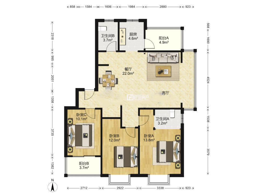 整租·天鹅第一城