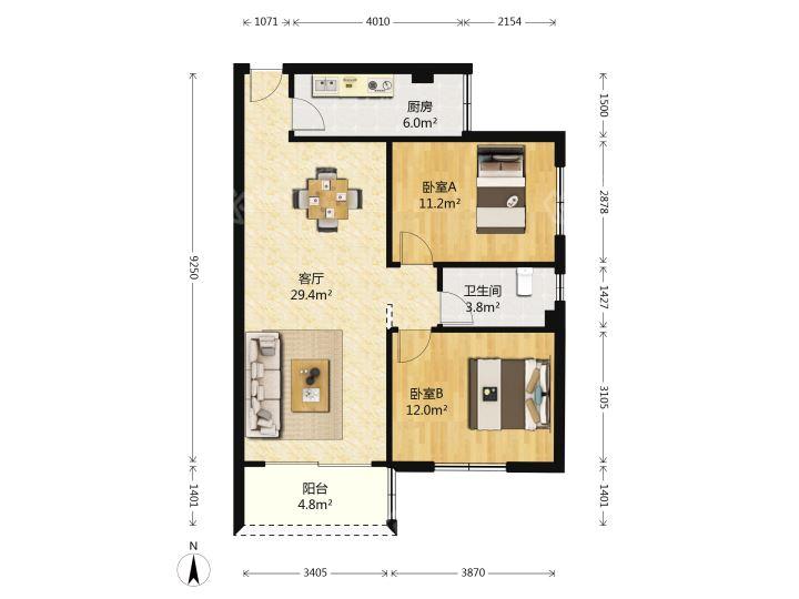 整租·岭南新世界(集贤苑)