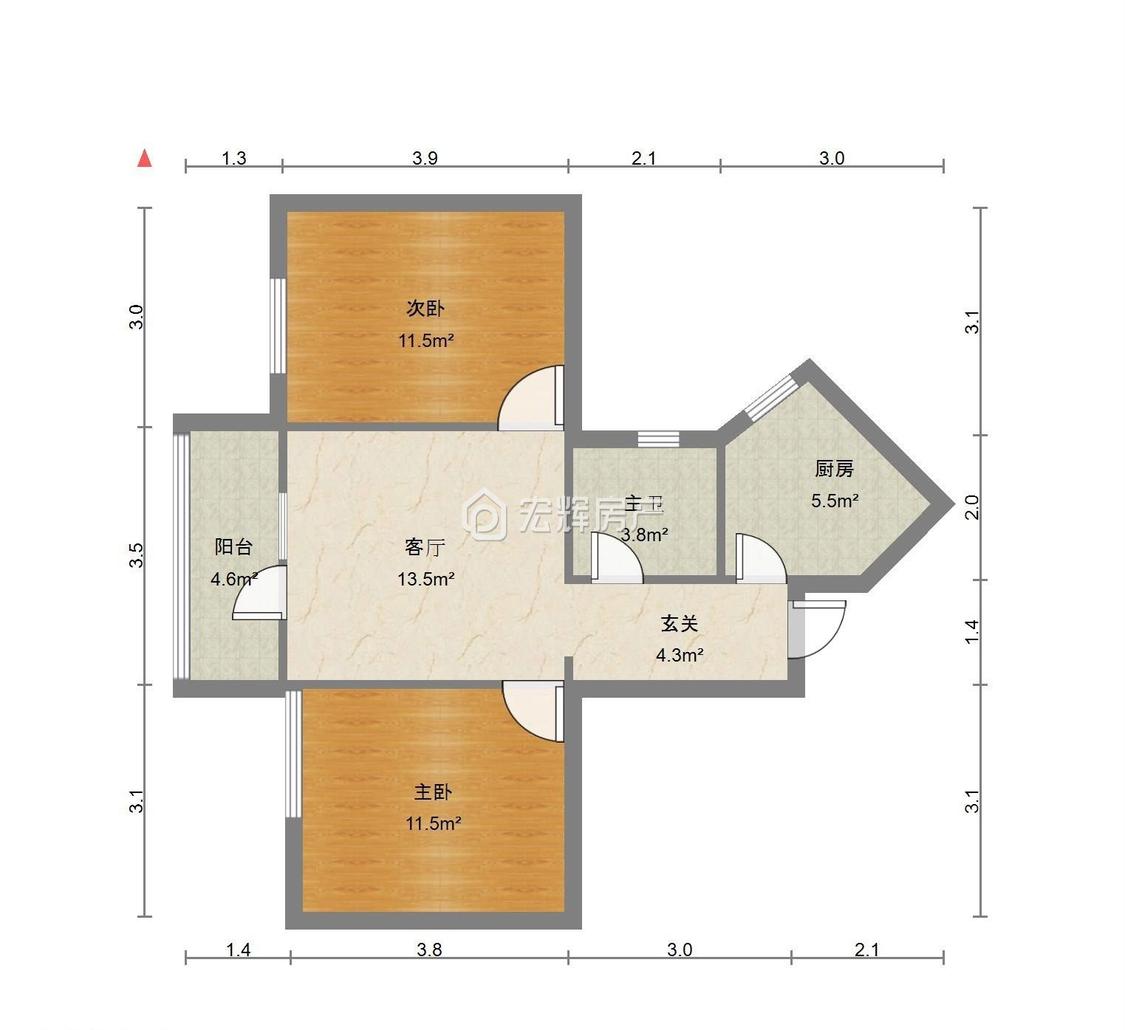 整租·兰铁局康美园小区