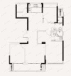 4室2厅2卫建面128平南户型图