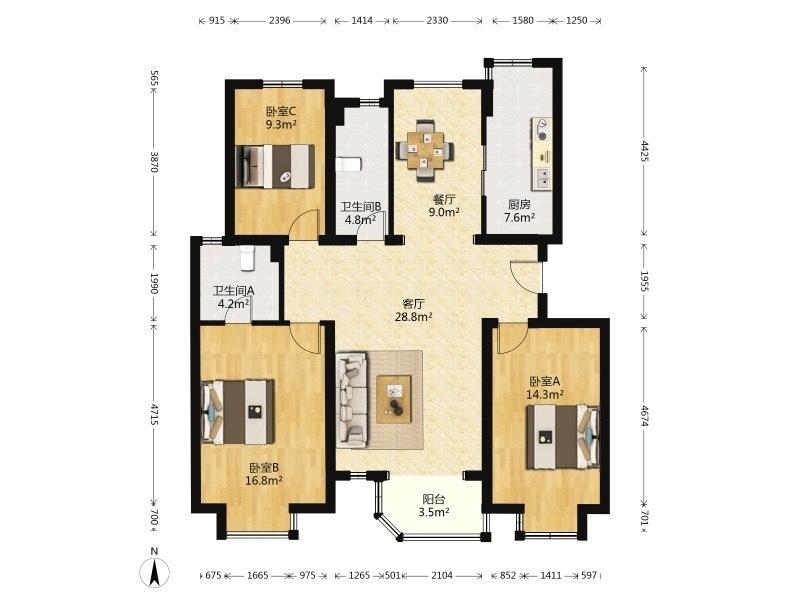 整租·南宫智苑