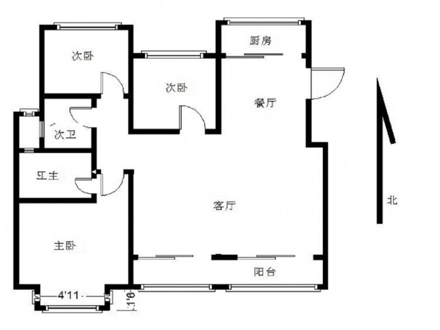 整租·中南山锦花城