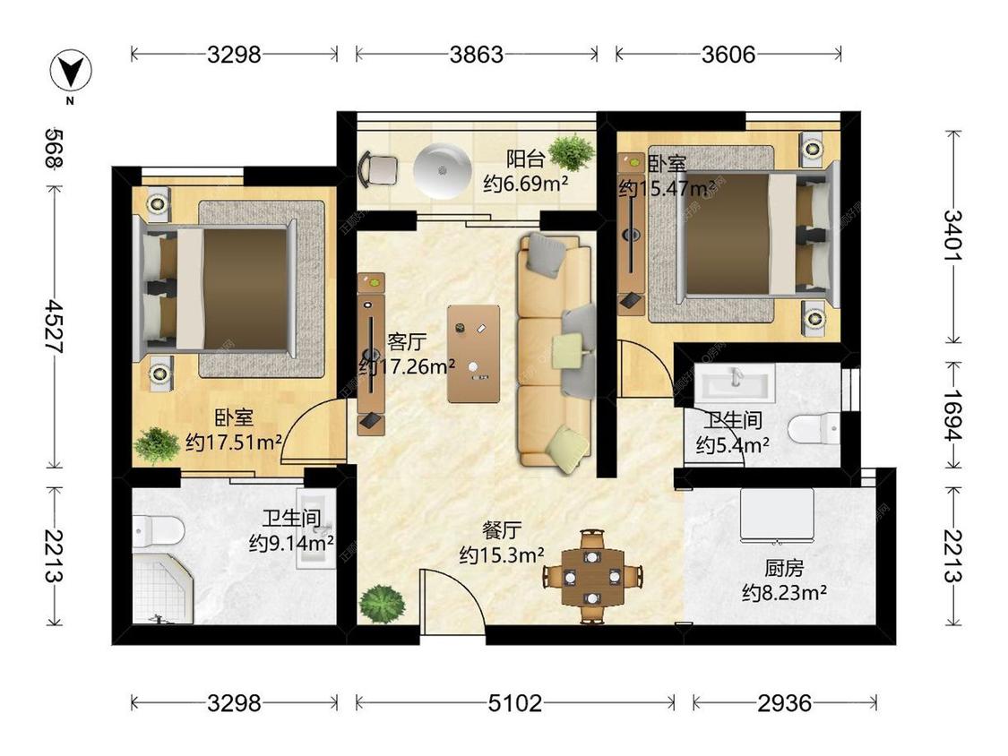 整租·莱茵半岛