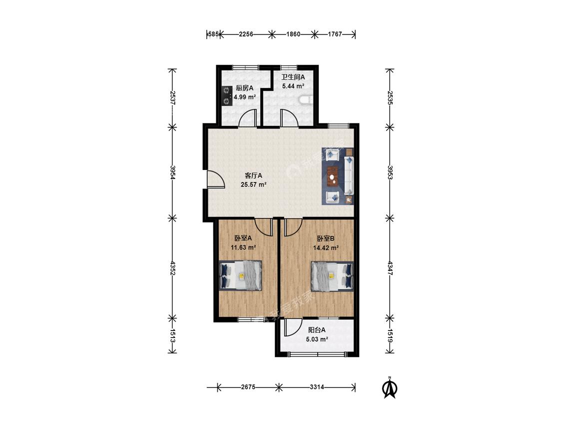 整租·万欣花园