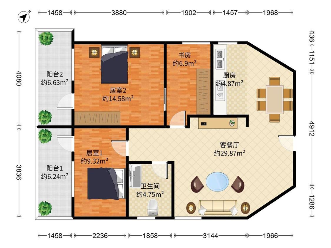 整租·东明花园