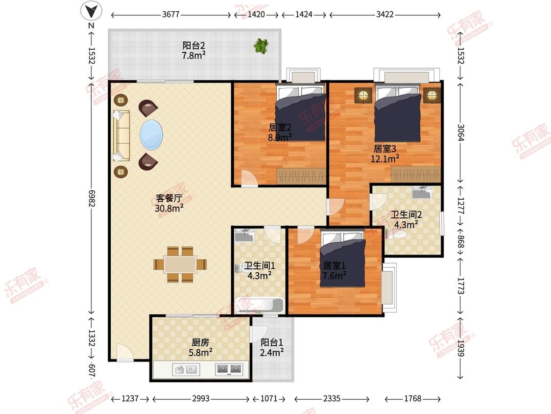 整租·泮溪花园