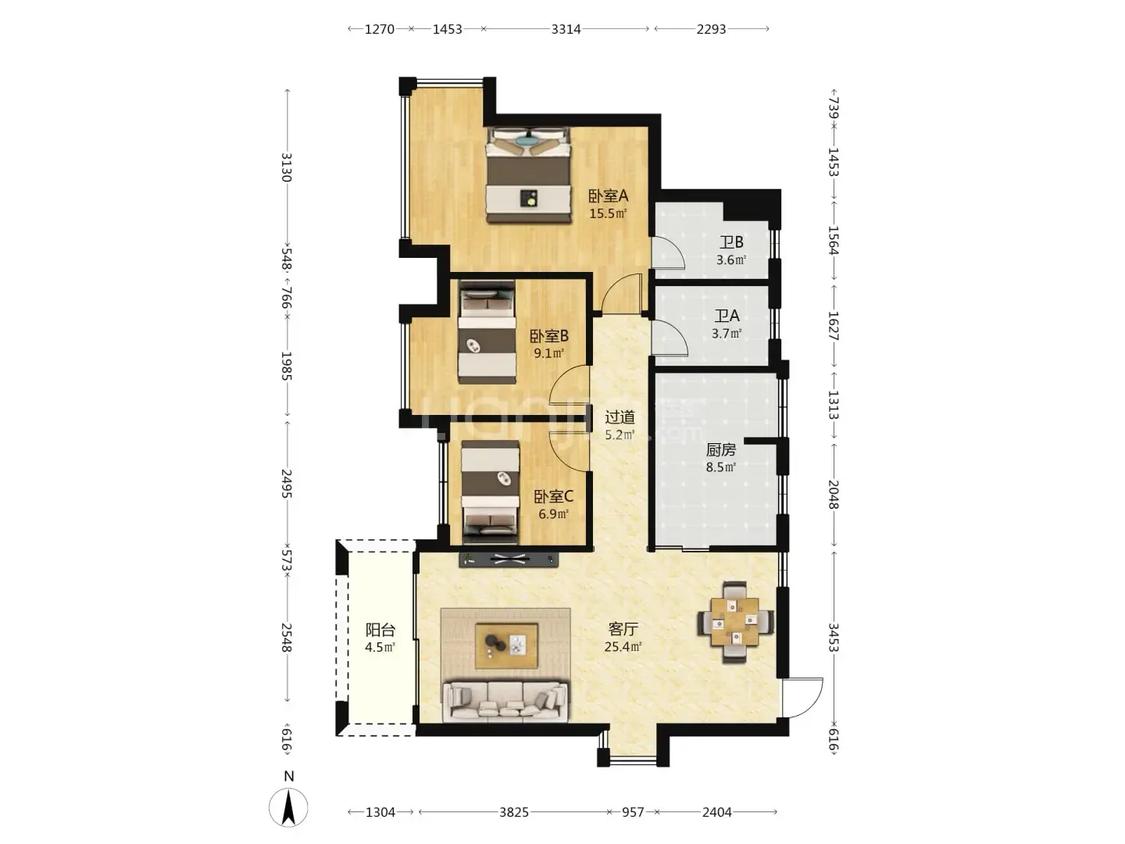 整租·奕聪花园